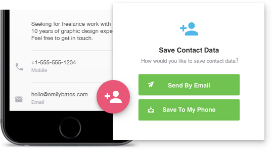 vCard Codes, create QR Codes for business cards - 540 x 296 jpeg 75kB