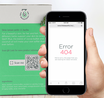 Top 10 Tips for Printing QR Codes, iiQ8 Free QR Code Generator 5 Pic 3 Bad