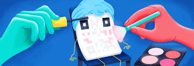 How to create a custom QR Code with colors and logos