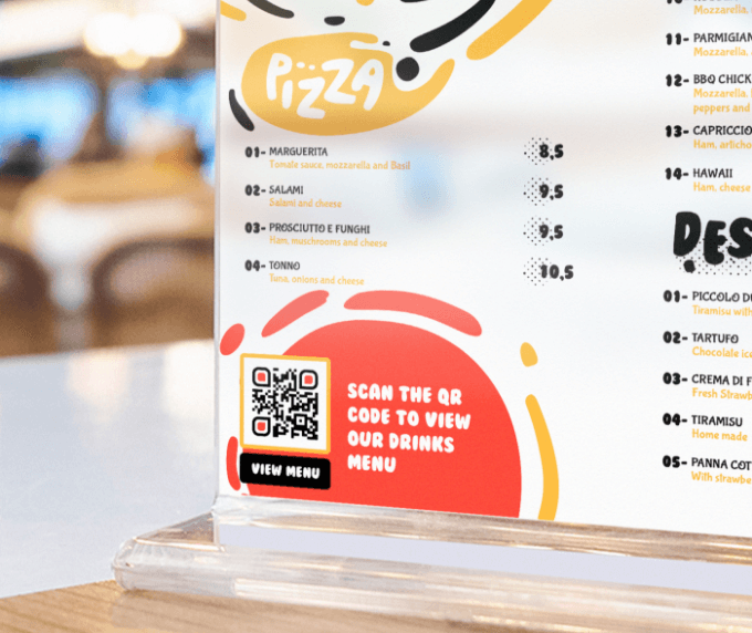 Create A No Touch Menu For Your Restaurant Qr Code Generator
