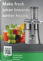 Creative uses of QR Codes for consumer electronics packaging