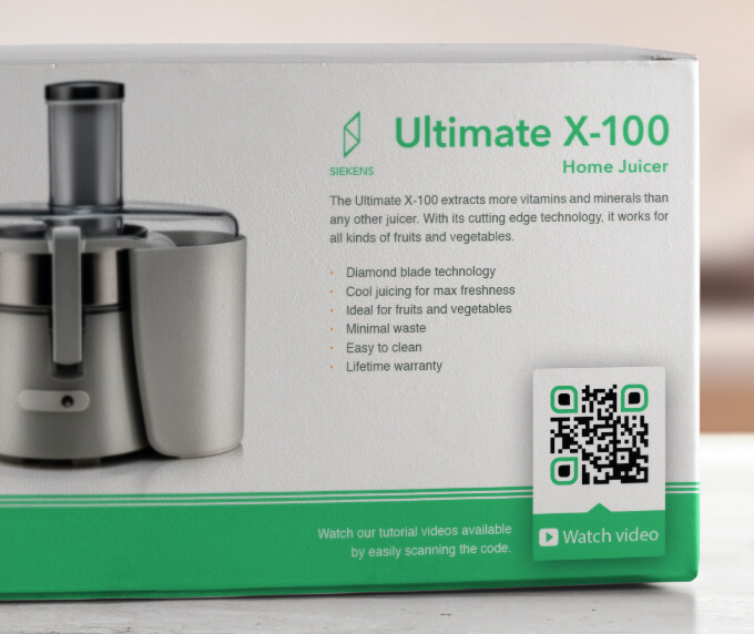 Qr Codes On Product Packaging Qr Code Generator Pro