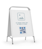 Creative QR Code ideas on displays