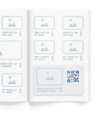 Creative QR Code ideas on catalogs