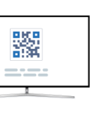 QR Code idea on a TV ad