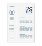 Creative QR Code ideas on resumes