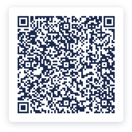 A vCard QR Code example that contains basic contact information