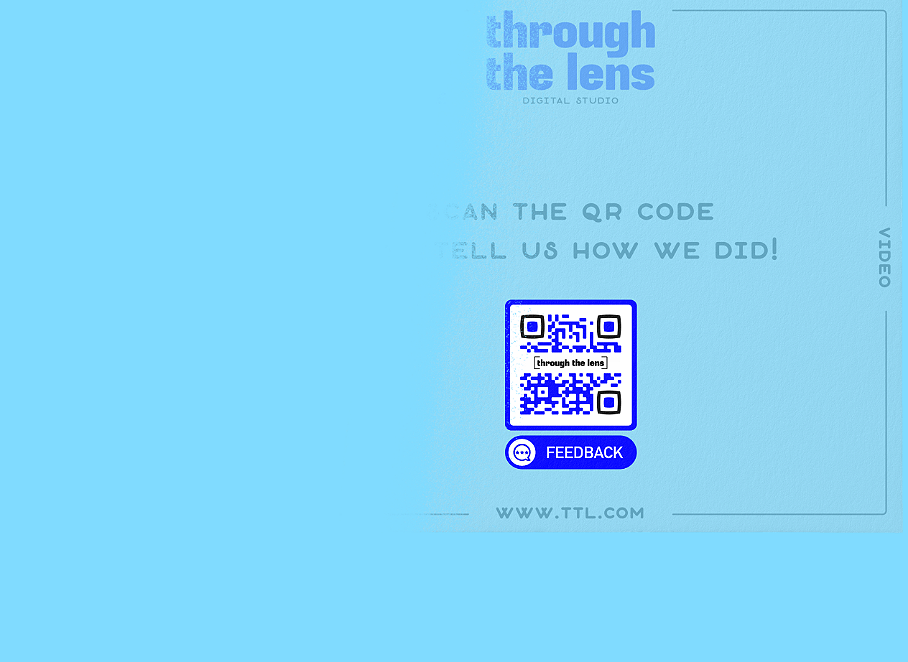 QR Code idea that leads to a feedback page for customers to fill out