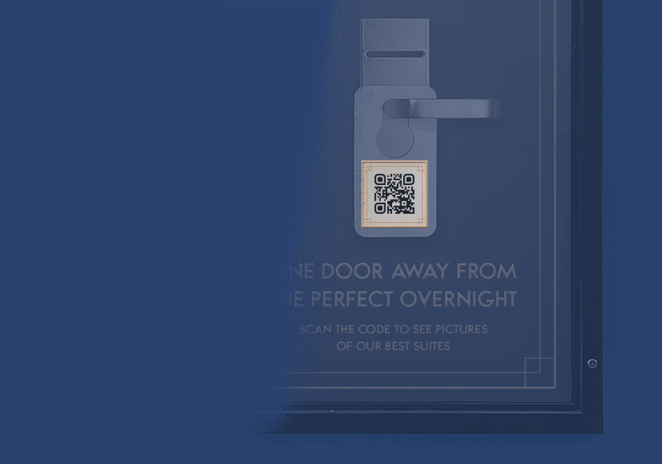 QR Code idea for hotels that displays images