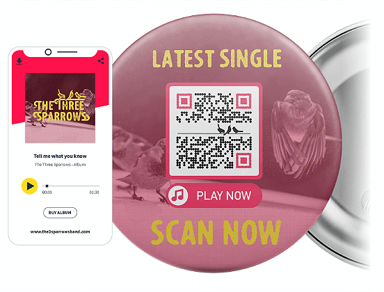 Create a Spotify QR Code with QR Code Generator